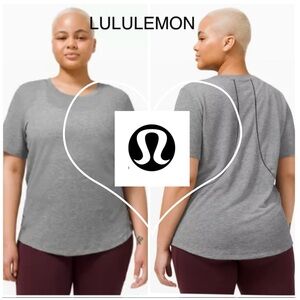 Lululemon Long Distance Short Sleeve Tee Size 1X 16-18
